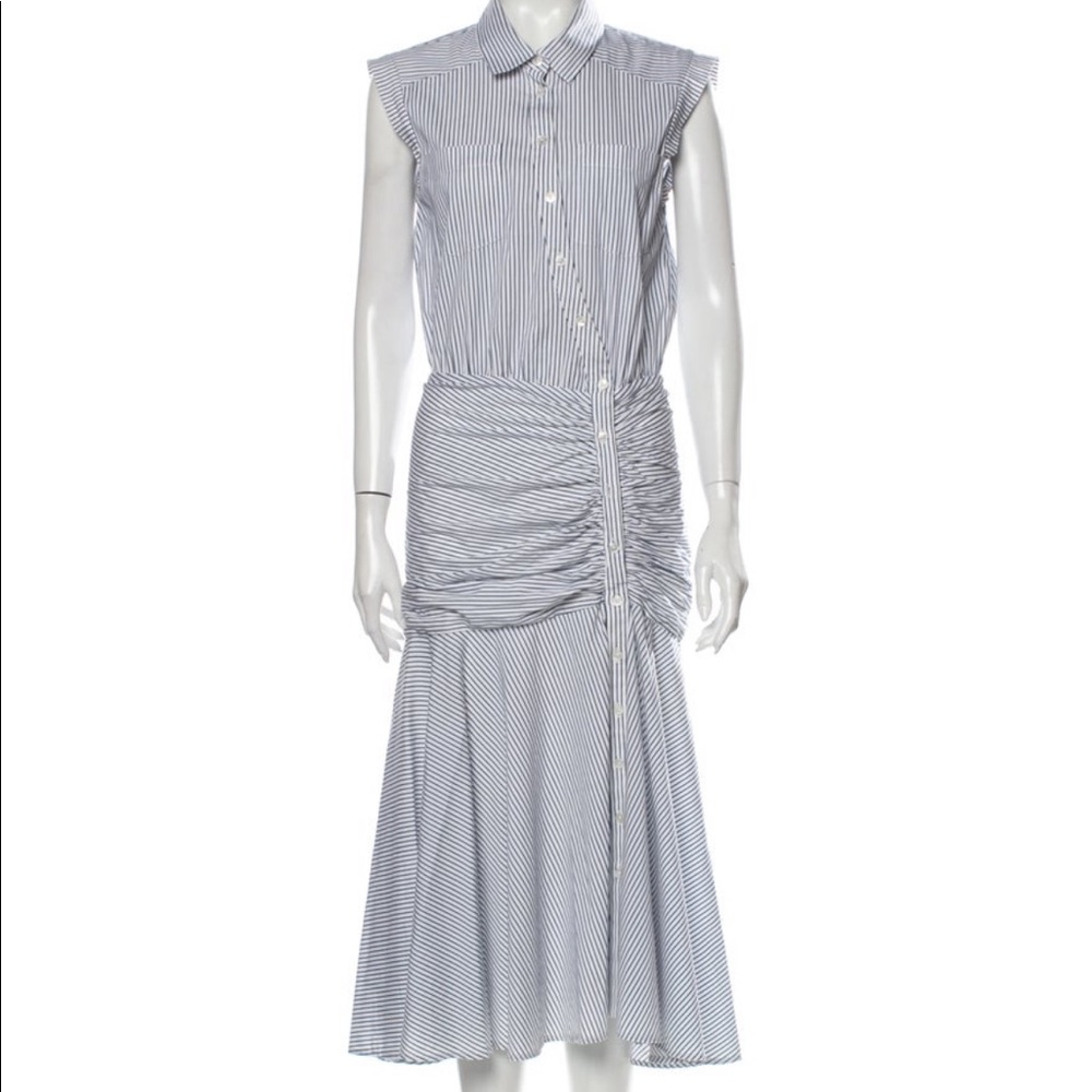 Veronica beard striped dress